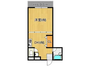 ファミール神宮前【5階】の間取り