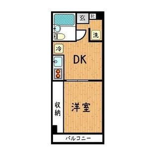 ハイツリヴァ・スター【2階】の間取り