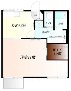 森田ハイツ【1階】の間取り