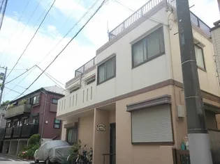 東京都目黒区五本木2【マンション】の外観