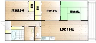 グランドフォレストさぬきや【3階】の間取り