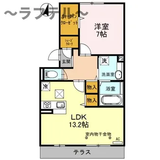 匠乃館 C【1階】の間取り