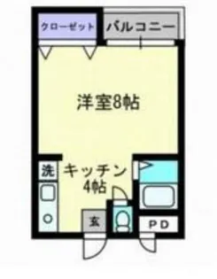 RO田園A【2階】の間取り