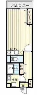 赤阪マンション【2階】の間取り