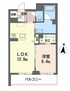 Alflat梅田町【2階】の間取り
