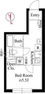 ルーム馬込の間取り