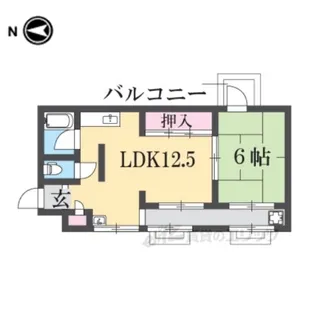 第2森野ビル【6階】の間取り