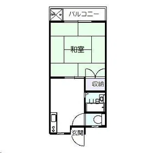シャンポールいずみ【1階】の間取り
