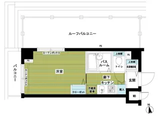 トーシンフェニックス高円寺クアトロ【3階】の間取り