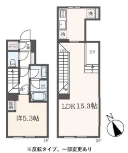 TRADIS 荏原中延の間取り