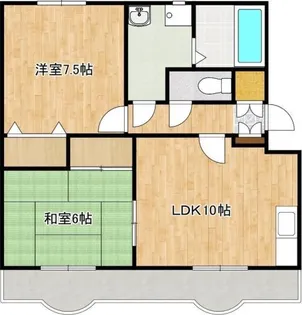 オーセンティック後藤【3階】の間取り