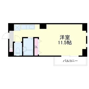 Espoir板屋【3階】の間取り