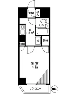 グランデール八王子【2階】の間取り