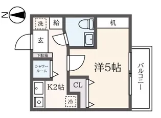 南行徳プラザA-1【1階】の間取り