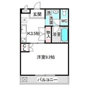 アネックス原【4階】の間取り