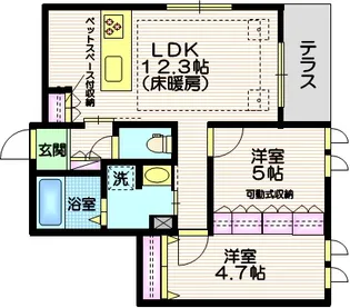 (仮称)西蒲田4丁目メゾン【2階】の間取り