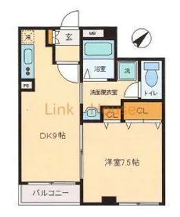 東京都江戸川区南葛西1【マンション】の間取り