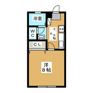 メトロポール【1階】の間取り