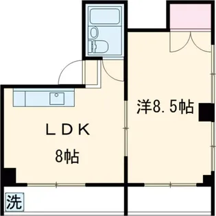 用賀1514【4階】の間取り