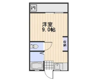 チェルシー青江 西【4階】の間取り