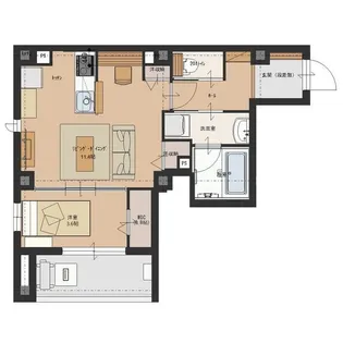 GRAN STORIA(グラン ストーリア)【8階】の間取り