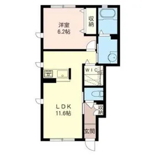 グランコート姉崎IV【1階】の間取り