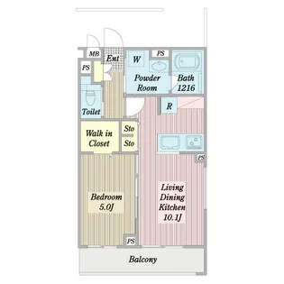 日曜島【2階】の間取り