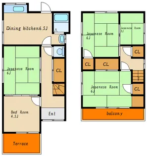 兵庫県明石市魚住町錦が丘1【一戸建】の間取り