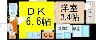 ハーモニーテラス野並X【2階】の間取り