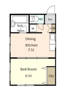 第1クリーンコーポ【3階】の間取り