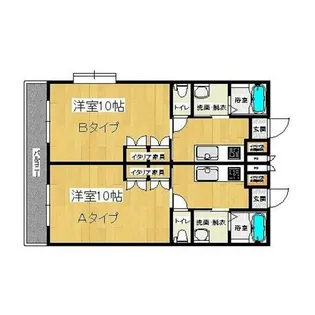 グラシアス【4階】の間取り