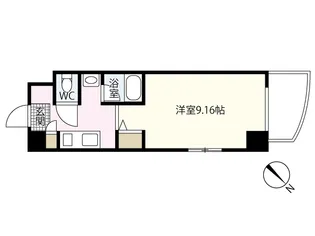 フェリスィテ【8階】の間取り