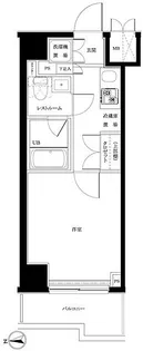 ルーブル川崎七番館【2階】の間取り