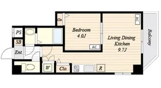 アルカンシエル稲毛【3階】の間取り