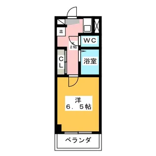 サンジュネス【3階】の間取り