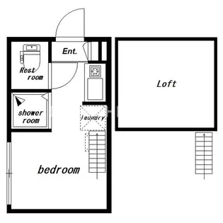 東京都新宿区新宿7【アパート】の間取り