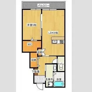 LOTUS石津中町【1階】の間取り