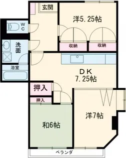 レピドール福田II【11階】の間取り