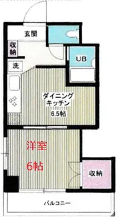 東京都大田区大森北1【マンション】の間取り