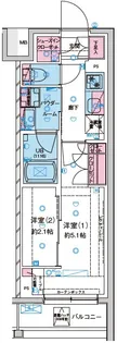 GENOVIA西新井【4階】の間取り