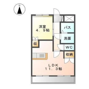 グランディール【2階】の間取り