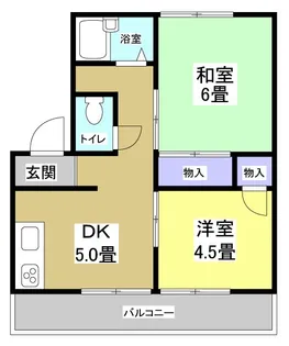 WESTHILL21【1階】の間取り