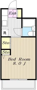 クロノス柿生【2階】の間取り