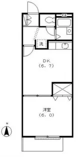 ダイヤガーデン【1階】の間取り