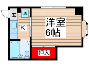 上田ビル【3階】の間取り