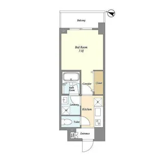 URBANLINK護国寺【2階】の間取り