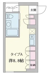 フォレシティ尾山台【2階】の間取り