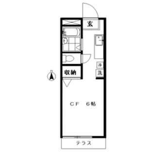 ベルウッド吉祥寺【1階】の間取り