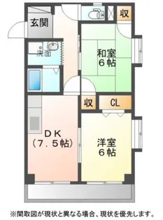 ゲートアキ【4階】の間取り