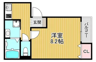 メゾンド南光II【1階】の間取り